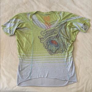 Scrapbook Originals Peacock Feather Tee